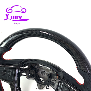 Pour Chevrolet <span class=keywords><strong>Silverado</strong></span> Suburban Tahoe 2019-2024 Design de Style de course volant en Fiber de carbone personnalisé - Product Image 2