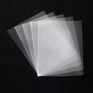 Protège-cartes en plastique transparent sans fermeture, écologiques, pour cartes de sport et Pokémon à collectionner, épaisseur 0,1 mm, taille 3 pouces - Product Image 1