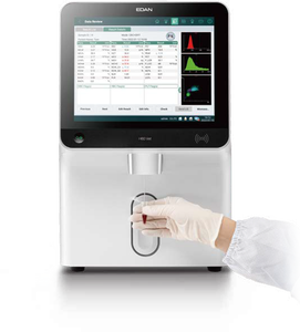 เครื่องวิเคราะห์โลหิตวิทยาสัตว์ Edan H60 Vet แบบ 5 ส่วน สำหรับคลินิกและห้องปฏิบัติการ ใช้สำหรับตรวจเลือดสัตว์ - Product Image 4