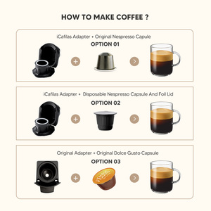 Adaptateur de transfert de café pour machine à capsules <span class=keywords><strong>Nespresso</strong></span> - Product Image 5