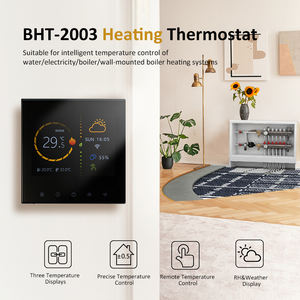 Beca Smart Home Thermostat Temperature Controller 220V 3.5 Inch TFT Color Screen Tuya APP <strong>Remote</strong> <strong>Control</strong> <strong>Programmable</strong> - Product Image 4