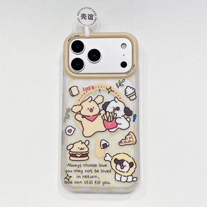 Funda de teléfono OEM con diseño de perro y mariposa de dibujos animados, con efecto brillante, para chicas, con cubierta trasera magnética resistente para iPhone 17 16 15 14 13 - Product Image 5