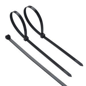 自己ロック式エコフレンドリーナイロンケーブルタイ 3.6*370mm ブラック CE ROHS認証済み 電線結束用 - Product Image 5