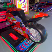 Machine de jeu d'arcade de course de motos double Speed Rush, à monnayeur, direct usine, avec support en anglais pendant 1 an, pour centres de jeux et centres commerciaux