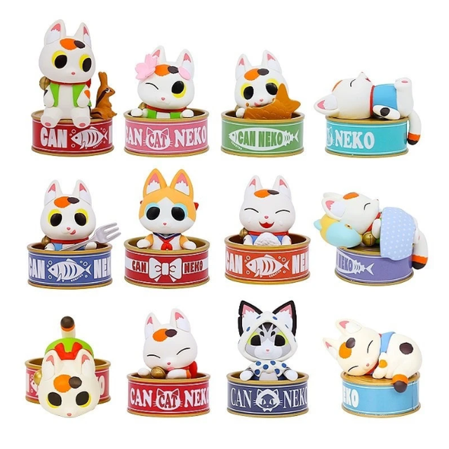 Custom Eco-friendly PVC Blind Box Figure Toys Decorative Ornament Mystery Box Collectible Cartoon/Model Toy for Age 14+