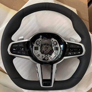 Volante Sportivo Personalizzato in Fibra di Carbonio con LED per BMW Serie CS M3 M4 G80 G20 G21 G22 G42 G29, Accessorio Interno <span class=keywords><strong>Auto</strong></span> - Product Image 5