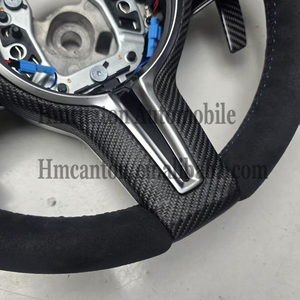 Volante de Alcantara Más Vendido de Fábrica para BMW Serie 3, Serie 5, F10, F20, F30, F90, F01, F02 - Product Image 3