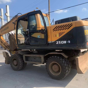 Matériel de construction populaire : Engins de terrassement d'occasion avec pelle sur pneus Hyundai 210W-9 – Vente directe usine - Product Image 1