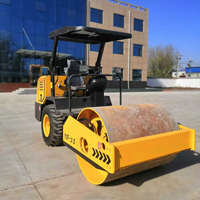 Compacteur vibrant à tambour unique 3,5T YZF-35X avec moteur et pompe haute performance pour la construction routière et de fondations