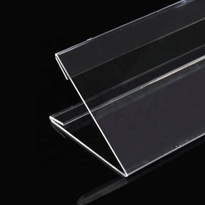 थोक उच्च गुणवत्ता आधुनिक ए 4 ए 5 ए 6 कस्टम स्पष्ट एक्रिलिक जल प्रतिरोधी मेनू डिस्प्ले स्टैंड वी आकार तालिका शीर्ष नाम - Product Image 4