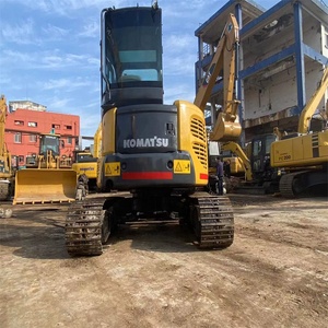 Excavadora Usada KOMATSU PC55MR Mini de 5.5 Toneladas, Excavadora Hidráulica de Segunda Mano, Máquina de Construcción PC35MR PC60MR PC70MR - Product Image 4