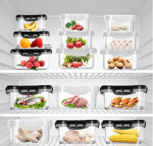 3PCS Amazon Top Seller Food Grade Microwavable reusable bento box Plastic food storage container Lunch Box Set