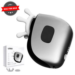 Mini pistolet de massage tendance 2025, vibrateur fascial, pistolet de massage musculaire profond électrique portable avec 4 vitesses et 2 têtes - Product Image 1