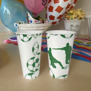 Bouteille d'eau en plastique écologique personnalisée de 32 oz avec paille pour la Coupe du Monde de Football 2026 USA Canada Mexique, fabriquée au Vietnam - Product Image 5