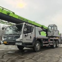 Grue Zoomlion ZTC25 d'occasion de 25 tonnes avec moteur Cummins, hauteur de levage de 30 m, modèle 2023