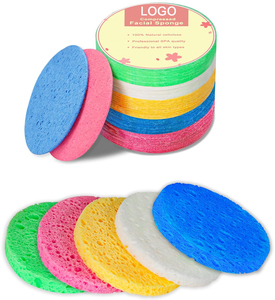 Éponge nettoyante pour le <span class=keywords><strong>visage</strong></span> à prix avantageux, éponge compressée en cellulose pour le démaquillage, éponge pour le <span class=keywords><strong>visage</strong></span> - Product Image 1