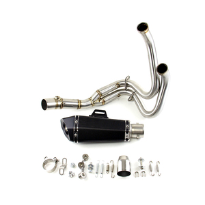 Colector de Escape de Acero Inoxidable para <span class=keywords><strong>Kawasaki</strong></span> Ninja <span class=keywords><strong>650</strong></span> Z650 2012-2025 <span class=keywords><strong>ER6N</strong></span> ER6F Versys Z650RS, Sistema de Escape Completo para Motocicleta - Product Image 2