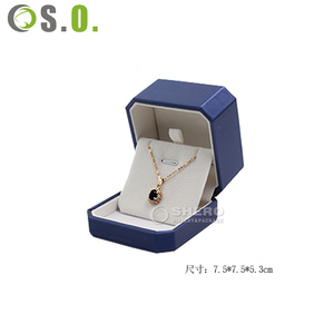 Luxury Octagonal Pu Jewelry Packaging <b>Box</b> With Custom Logo For High End Jewelry Shop Bulk Purchase - Product Image 5