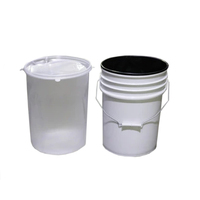 Doublures jetables pour seaux de peinture 10 L, 20 L, 25 L – Doublures jetables pour seaux de peinture propres, seaux en plastique et fûts en fer