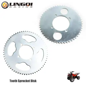 LINGQI Motorcycle Upgrade Front Engine Sprocket 64T/54T Chain Wheel For Mini Bike Go Kart Trike ATV Quad Spare Part