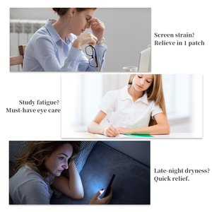 Patchs oculaires aux herbes <span class=keywords><strong>extra</strong></span>-larges, à porter avec les yeux ouverts, patch apaisant pour la fatigue oculaire et les yeux secs - Product Image 5