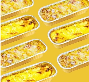 RE3G Offre Spéciale Boîte à pain rectangulaire en plastique PP de 200ml en aluminium pour boulangerie - Product Image 6