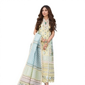 Vestido Tradicional Indio-Pakistaní Salwar Kameez de Seda para Mujer, Largo Regular, Reversible, Corte Regular, para Bodas y Fiestas - Product Image 6