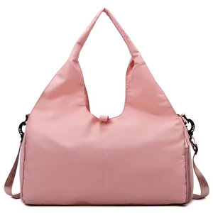 Sac de sport pour femme grande capacité, séparation sec et humide, sac de sport Oxford, sac de voyage léger, sac de natation, sac de yoga - Product Image 1