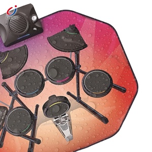 Chengji enfants <span class=keywords><strong>tapis</strong></span> kit de <span class=keywords><strong>batterie</strong></span> frapper jeu début éducatif étanche <span class=keywords><strong>électronique</strong></span> musical brillant <span class=keywords><strong>batterie</strong></span> ensemble <span class=keywords><strong>tapis</strong></span> - Product Image 4