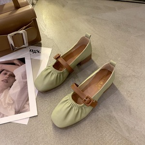 Scarpe da Donna con Tacco Alto Garantite di Qualità, Disponibili in Tre Colori, Nuova Collezione Primaverile, Punta Rotonda, Tacco Grosso - Product Image 2