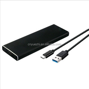 Externe Disco <span class=keywords><strong>Duro</strong></span> Typ C USB 3.1 ngff Ssd-Gehäuse M.2 Enclos De Ssd-Gehäuse für 20 und 40 Länge M.2 Sata Drive Ssd-Gehäuse - Product Image 2