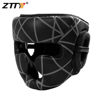 Casque de boxe professionnel avec EVA haute densité épaissi, protège-tête pour entraînement Muay Thai et Sanda, logo personnalisé disponible
