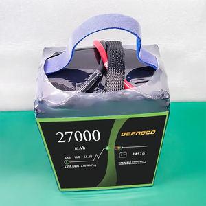 Paquetes de baterías de estado semisólido de alta calidad directas de fábrica 27000mAh 27Ah <span class=keywords><strong>14S1P</strong></span> 10C 51,8 V - Product Image 3