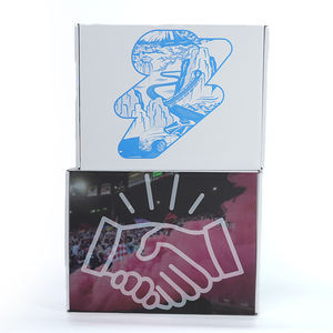 Color Rosa Stock más barato Embalaje <span class=keywords><strong>de</strong></span> cartón Correo Cajas <span class=keywords><strong>de</strong></span> envío en movimiento Caja corrugada Cartones E <span class=keywords><strong>Flauta</strong></span> 2mm - Product Image 1