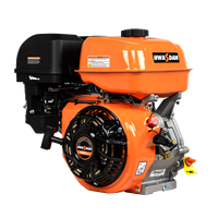 Prix bon marché 10.5kw monocylindre 458cc moteur à essence refroidi par air OHV GX200 moteur de machine à essence électrique/démarrage à rappel