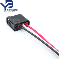 Connecteurs YB Auto FW-C-D3F-B 3 broches femelles pour faisceau de câbles électriques de bobine d'allumage