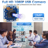 ELP Full HD 1080P 2MP USB Kamera Modülü 1920H 1080V UVC Mini Web Kamerası Tak ve Çalıştır Video Konferans Makinesi Görüntüleme için