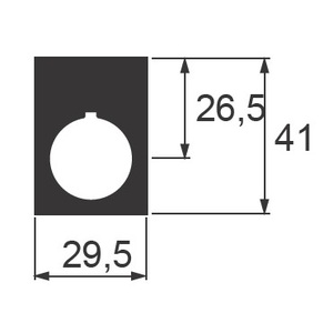 Black <b>TPE</b> Neutral Plate - Product Image 1