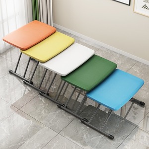 Opvouwbare Plastic Tafel-Verstelbaar Draagbaar Bureau Voor Thuis, Kinderen, Eten, Studeren, Buiten En Computergebruik - Product Image 2