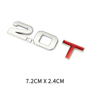 Emblemas Personalizados al por Mayor de Venta Caliente, Insignia Adhesiva de Metal para la Parte Trasera del Coche con Letras Alfanuméricas para Personalización DIY - Product Image 4