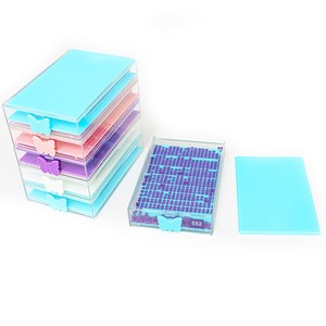 Pittura su pietra nuovo setaccio multifunzione trapano a punta per cassetto a imbuto vassoio Set di strumenti da ricamo diamanti fai da te - Product Image 1