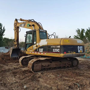 Pelle hydraulique sur chenilles Caterpillar série complète d'occasion 20 tonnes CAT 320B 320C 320D 320D2L 320E 320GC - Product Image 1