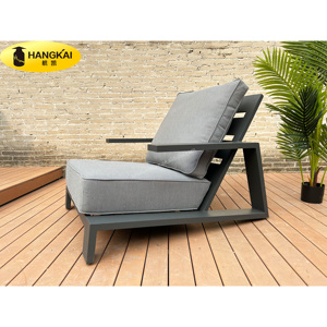 Muebles de patio Hotel patio exterior muebles de aluminio piscina al aire libre sofá jardín sillón con cojín - Product Image 5