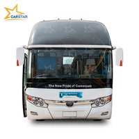 Bus de luxe d'occasion Yu Tong 12M à vendre, transmission manuelle diesel, émission Euro 2
