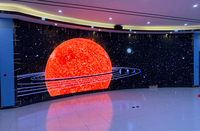Layar LED COB untuk Ruang Rapat Korporat COB1.2 COB1.5, Video Wall 4K Fine Pitch Tanpa Sambungan untuk Rapat Eksekutif