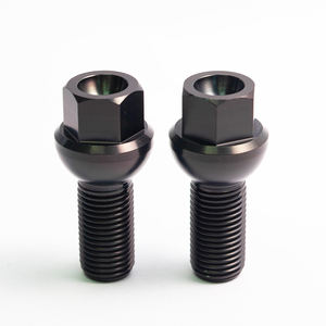 Hoge Kwaliteit Gr5 Titanium Lug Bouten M 14X1.5 Wielbouten Met Platte Kop 40Mm Lengte Din Standaard Verpakt In Tas - Product Image 6