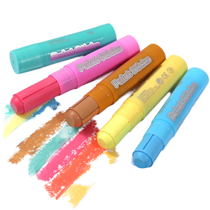 Nuovi Bastoncini di Tempera Non Tossici Foska, 6/12 Colori Macaron, Facili da Usare per Bambini e Studenti, Ottimo Regalo - Product Image 1