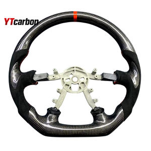 Volante de Fibra de Carbono Real Personalizado Estilo Racing YTcarbon para Seville SLS STS 98-04, Accesorios Interiores para Auto - Product Image 5