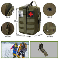 Trousse de premiers secours de survie avec garrot, bandage israélien, attelle, IFAK tactique pour le soin des plaies, les urgences et le contrôle des saignements