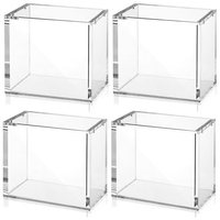 Boîte de rangement en acrylique transparent écologique pour Elite Trainer Box avec aimant puissant pour ETB Booster UPC SPC SGS